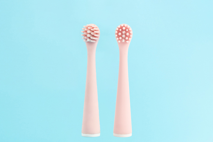 儿童硅胶牙刷刷头