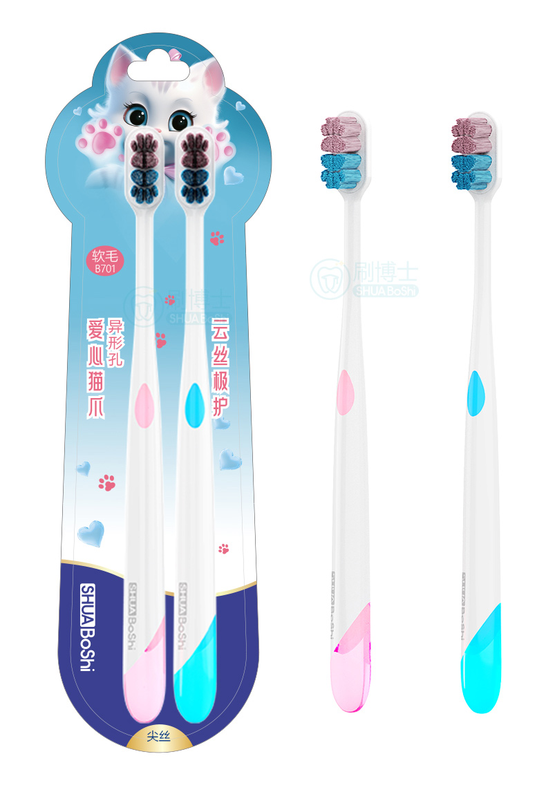 爱心猫爪成人牙刷07 爱心猫爪成人牙刷详情页07
